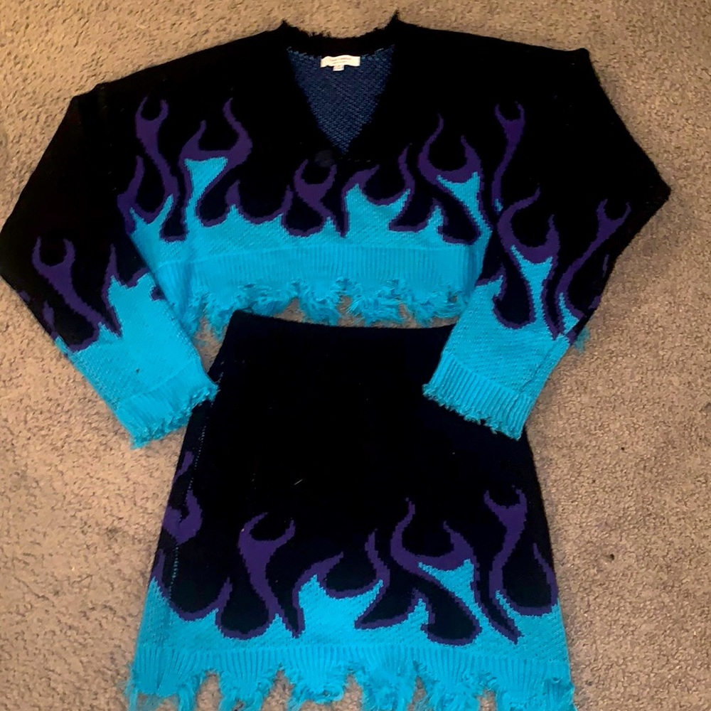 Dollz Kill Two Piece Sweater Set